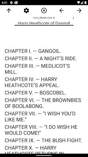 Book, Harry Heathcote of Gangoil Screenshot 0
