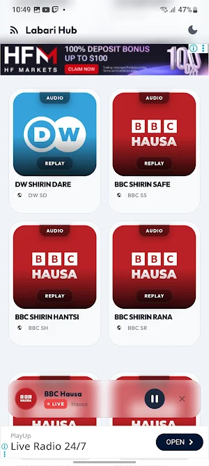 Labari Hub - FM Radio Screenshot 3