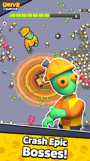 Drive&Survive: Zombie Crash 3D Screenshot 2