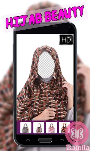 Hijab Beauty Camera Screenshot 1
