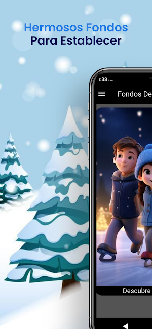 Fondos De Navidad Cartoon Y 3D Screenshot 2