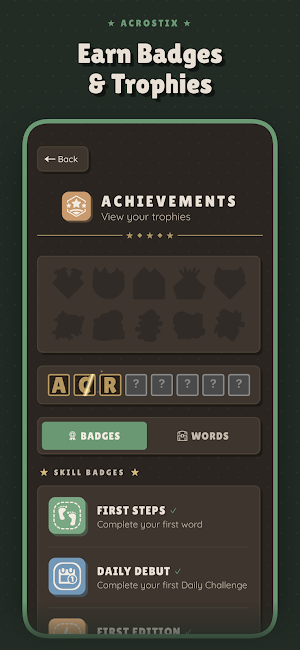 Acrostix - Creative Word Game Screenshot 3