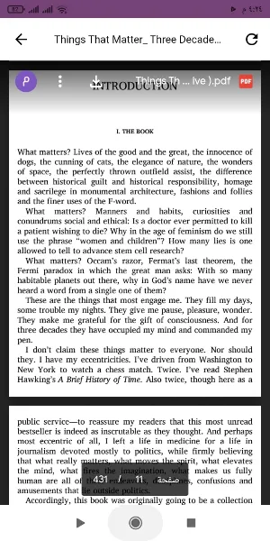 Things That Matter Screenshot 0