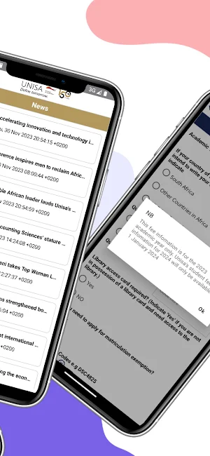 Unisa Student Screenshot 1