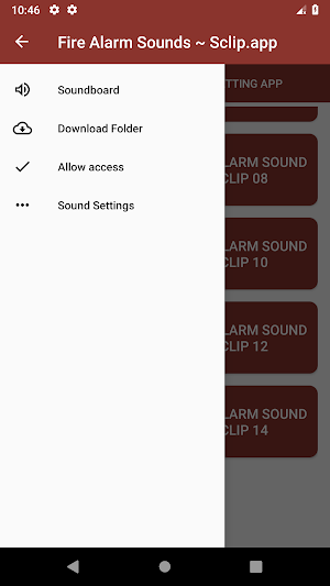 Fire Alarm Sound Collections ~ Sclip.app Screenshot 3