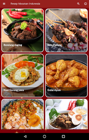 Resep Masakan Indonesia Screenshot 1
