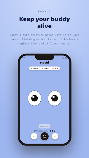 Habit Tracker: Habbud Screenshot 1