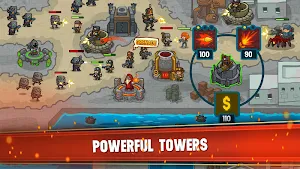 Steampunk Defense: Tower Defense screenshot 7