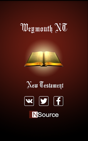 Weymouth New Testament Screenshot 0