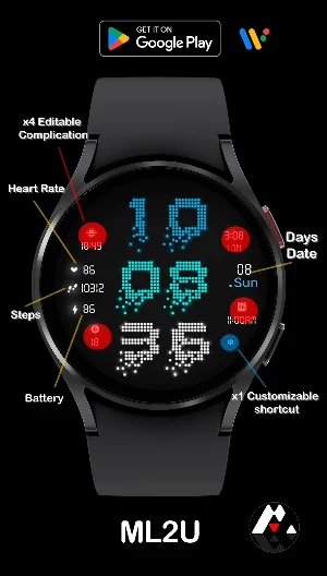 ML2U 515 Watch Face Screenshot 1