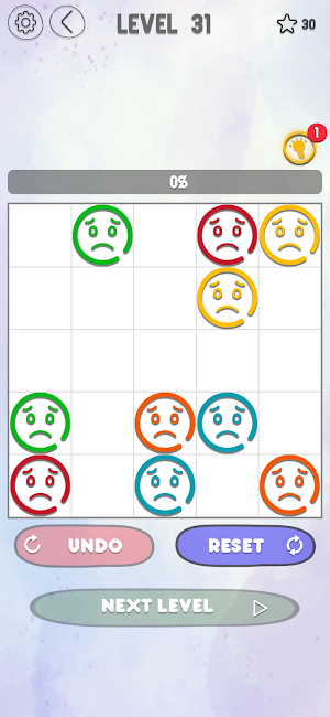 Connect Emojis Offline Puzzle Screenshot 3