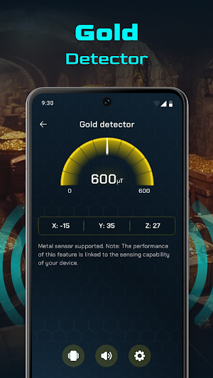 Metal Detector: Gold Finder Screenshot 2