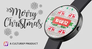 Watch Face Christmas wear OS Screenshot 2