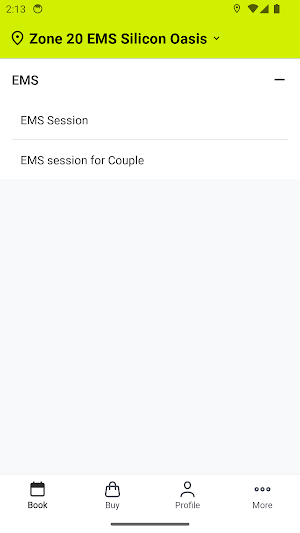 ZONE 20 EMS Screenshot 1