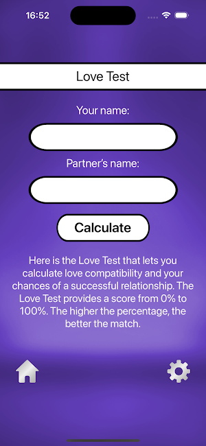 Love Test Screenshot 0
