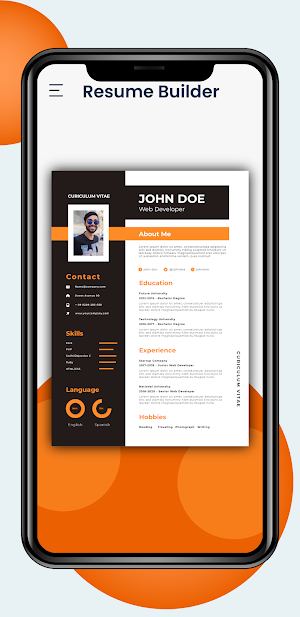 Resume Builder CV Maker Screenshot 3