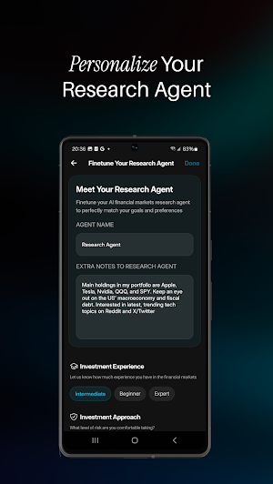 Barebone - AI Finance Research Screenshot 1