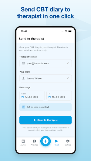 Mentalium: Voice CBT Diary Screenshot 3