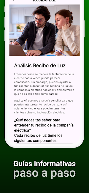 Recibo Luz. Guía Informativa Screenshot 3
