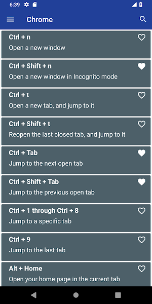 Computer Shortcut Keys Screenshot 1