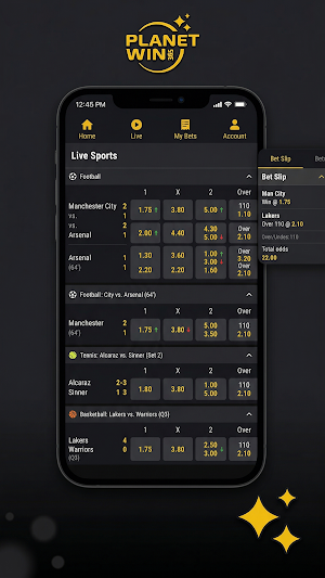 Planetwin365 App Screenshot 2