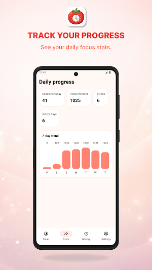 Pomodoro Focus Timer Screenshot 1