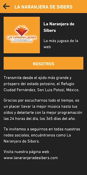 La Naranjera de Sibers - San Luis Potosí 📻 Screenshot 1