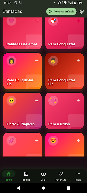 Cantadas para Conquistar Screenshot 2