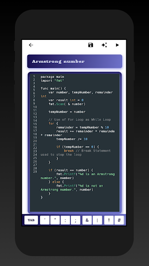 Go Compiler - Compile GoLang Programs for Free Screenshot 2