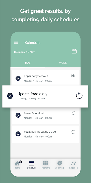 BUILT Custom Coaching Screenshot 2