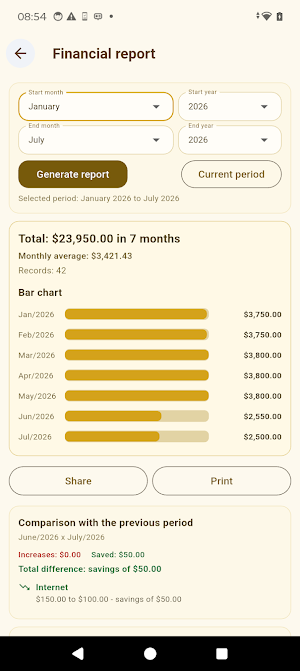 LembreSe – Bills & Due Dates Screenshot 3