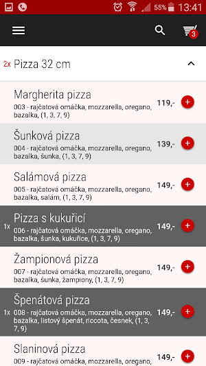 Lany Pizza Brno Screenshot 2