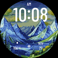Blue Mountain Watch Face