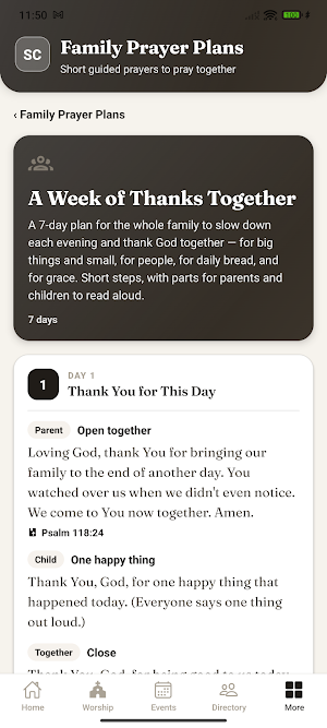 The Gathered - Church App Screenshot 2