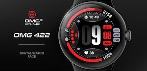 OMG 422 - Digital Watch Face Screenshot 0