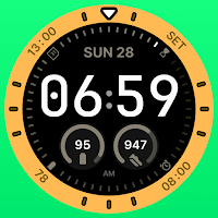 Universalis Digital Watch Face