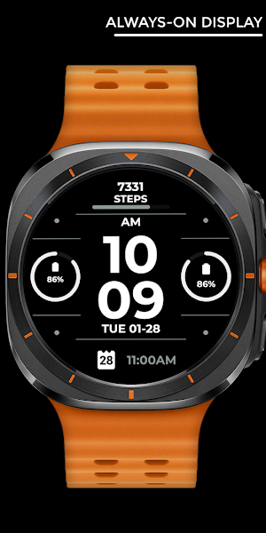 Night 81 - watch face Screenshot 2