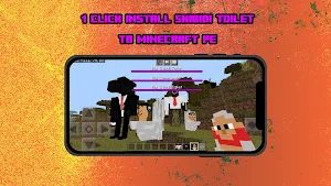 Skibidi Toilet Minecraft Mod Screenshot 2