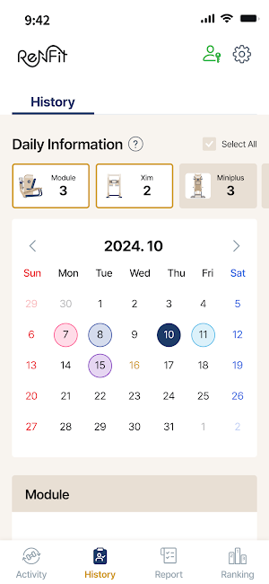 Renfit_m Screenshot 2