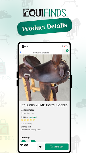 EquiFinds Screenshot 1