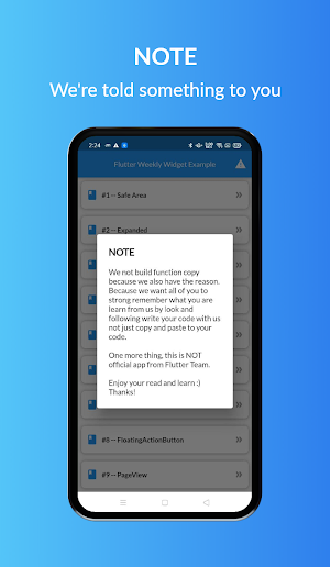 Flutter Widget of the Week Example Screenshot 2