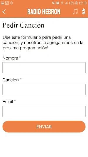 Radio Hebron Chile Screenshot 2