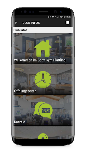 BodyGym Plattling. Screenshot 3