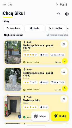 Chcę Siku! – toalety w pobliżu Screenshot 0