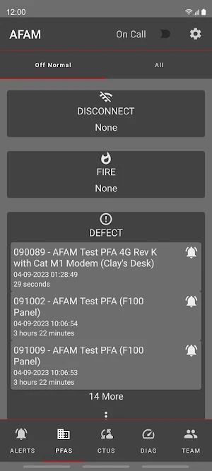 AFAM AlarmTech Screenshot 0