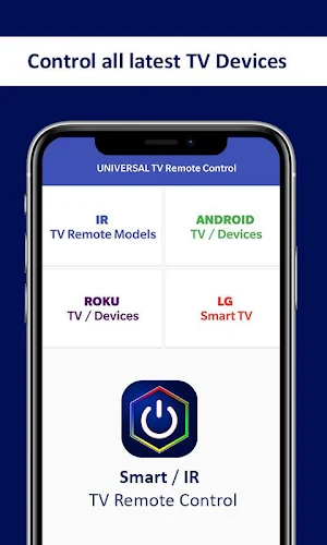 Universal TV Remote Control - Smart TV Remote Screenshot 1