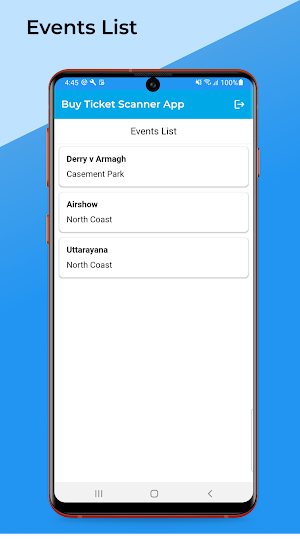 BuyTicket Scanner App Screenshot 2