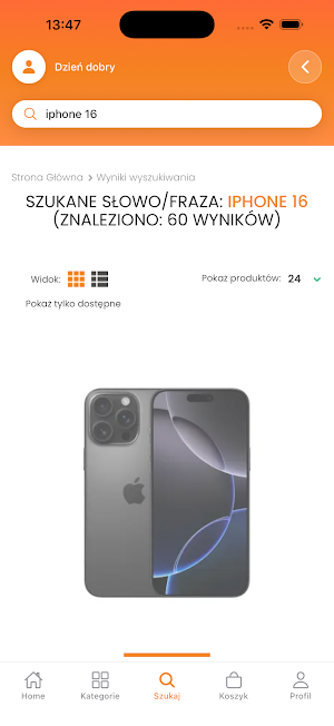 TiO.pl - sklep online Screenshot 2