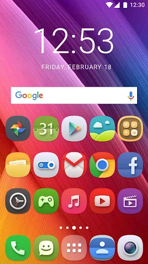 Launcher Theme for Asus ROG Phone Screenshot 2
