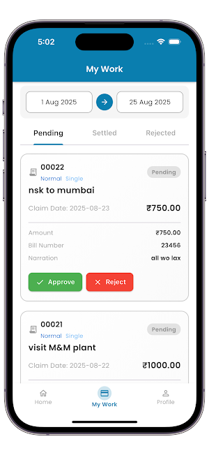 ExpenseManager MitraAgro Screenshot 2